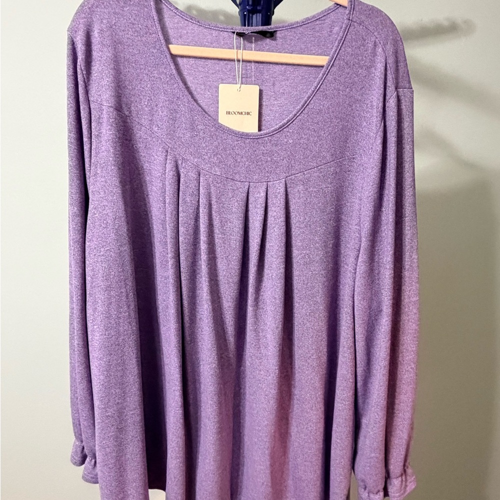 BloomChic Lavender Blouse
